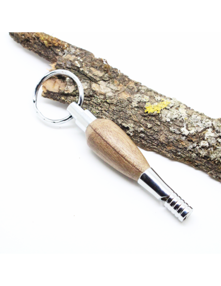 Porte-clès Sifflet Noyer