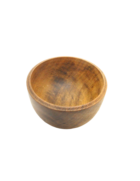 Bol de rasage en bois