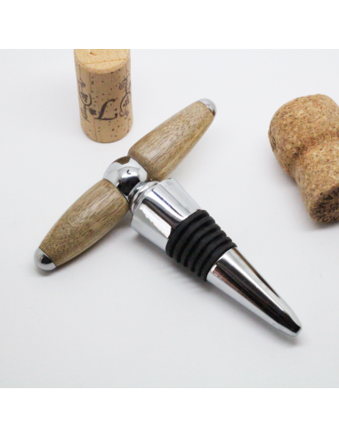 Bouchon Tire-bouchon Conique Noyer