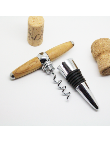 Bouchon Tire-bouchon Conique Olivier