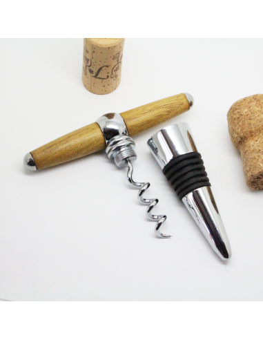 Bouchon Tire-bouchon Conique Acacia